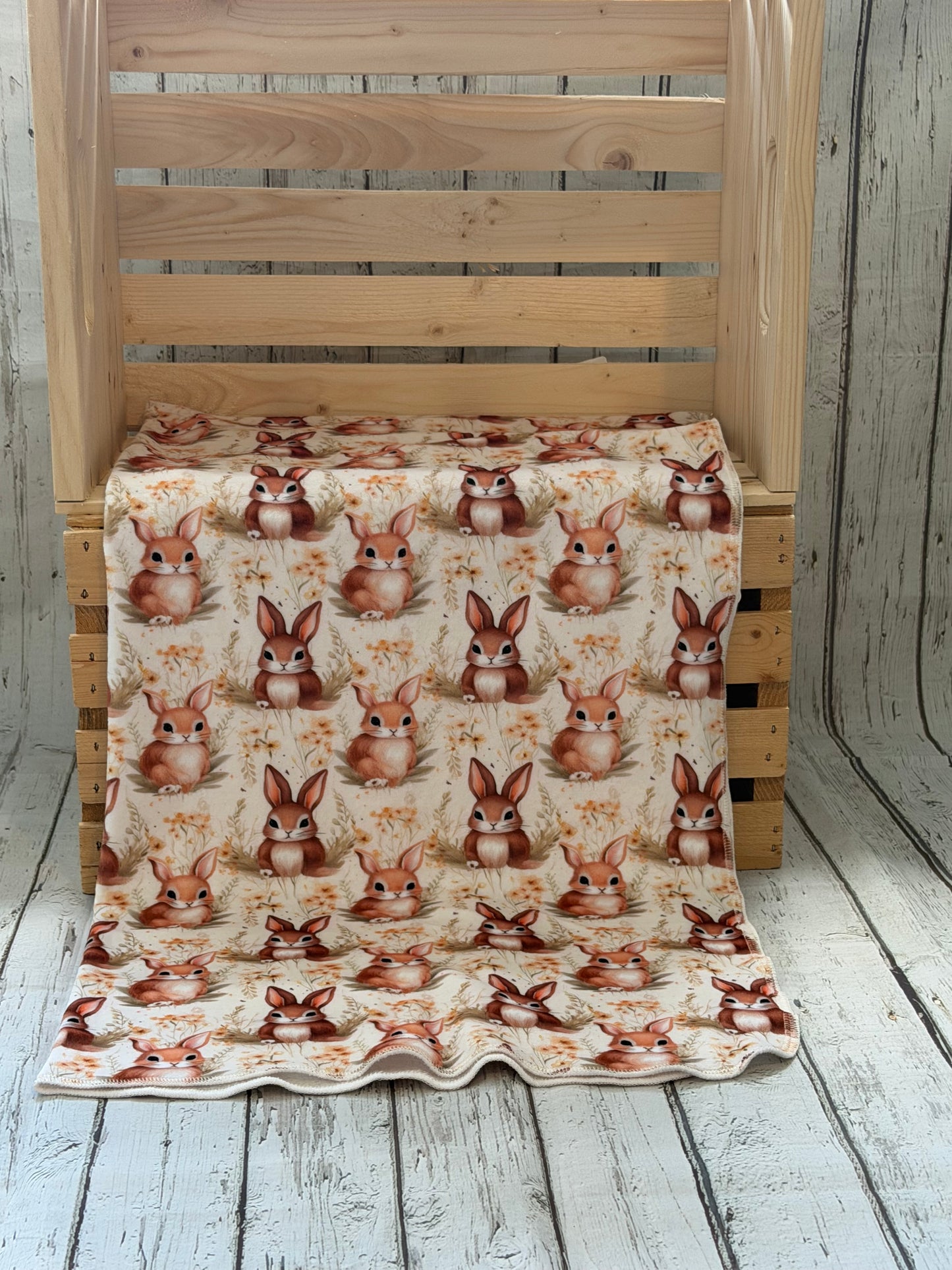 Couverture en squish Lapin coquin