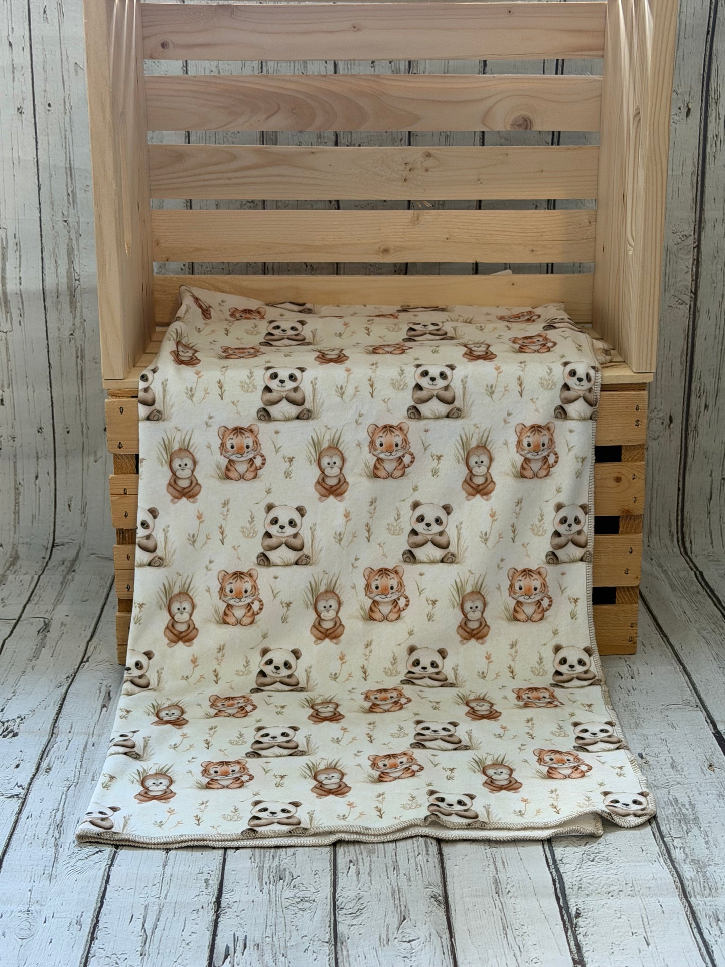 Couverture en squish Panda et ses amis