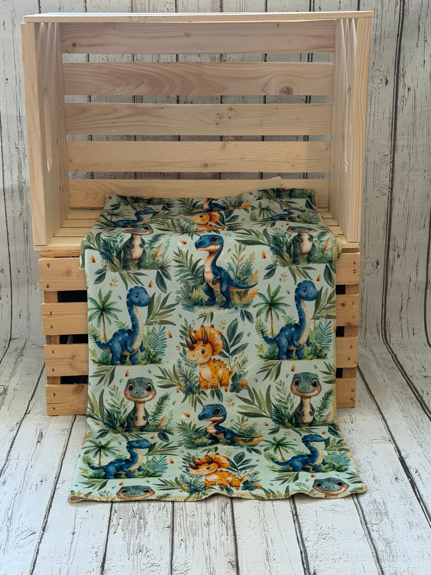 Couverture en squish Dino tropicaux