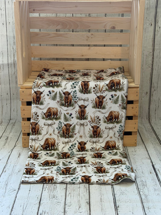 Couverture en squish Highland boho