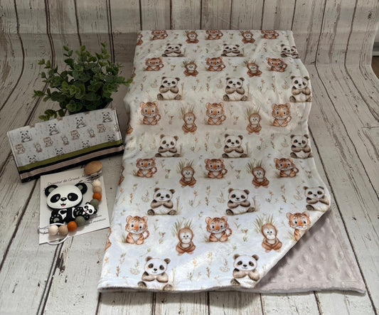 Ensemble cadeau  Panda et ses amis