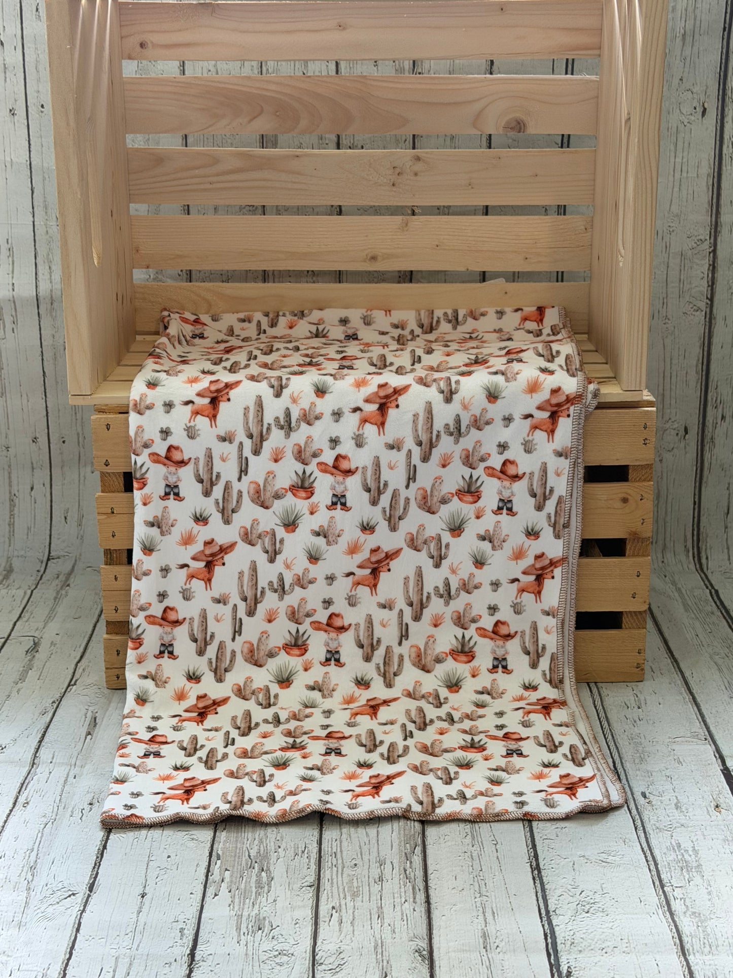 Couverture en squish  Petit cow-boy