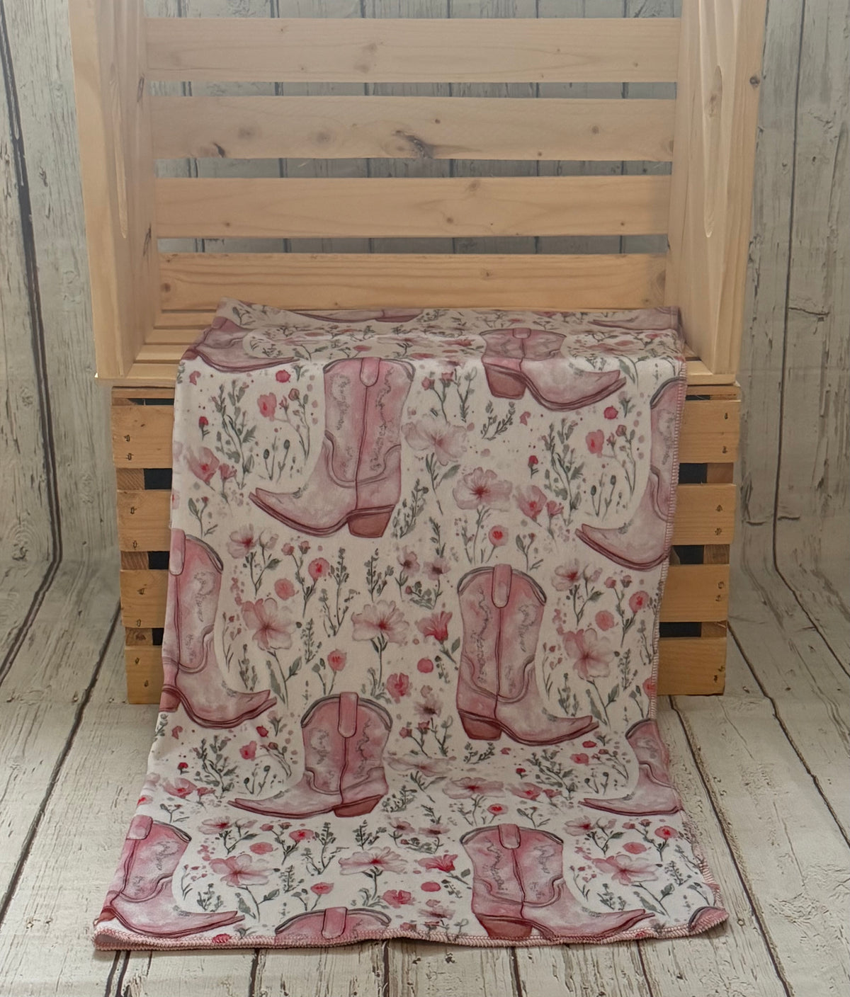 Couverture en squish Champs de western