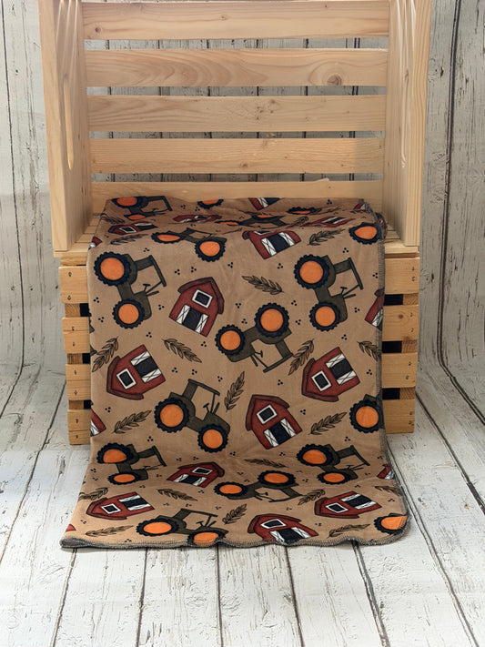 Couverture en squish Tracteur d’automne