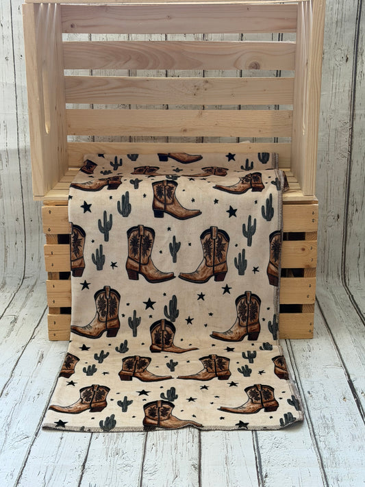 Couverture en squish Cow-boy boots