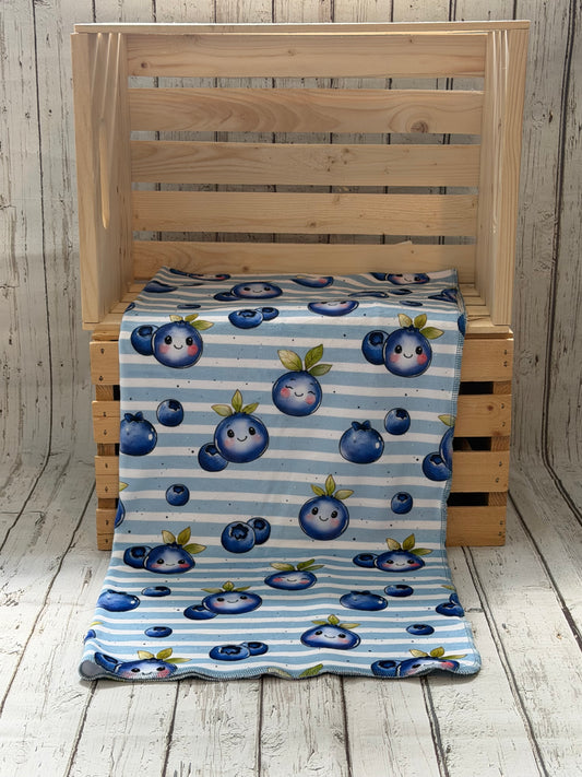 Couverture en squish Bleuets en folie