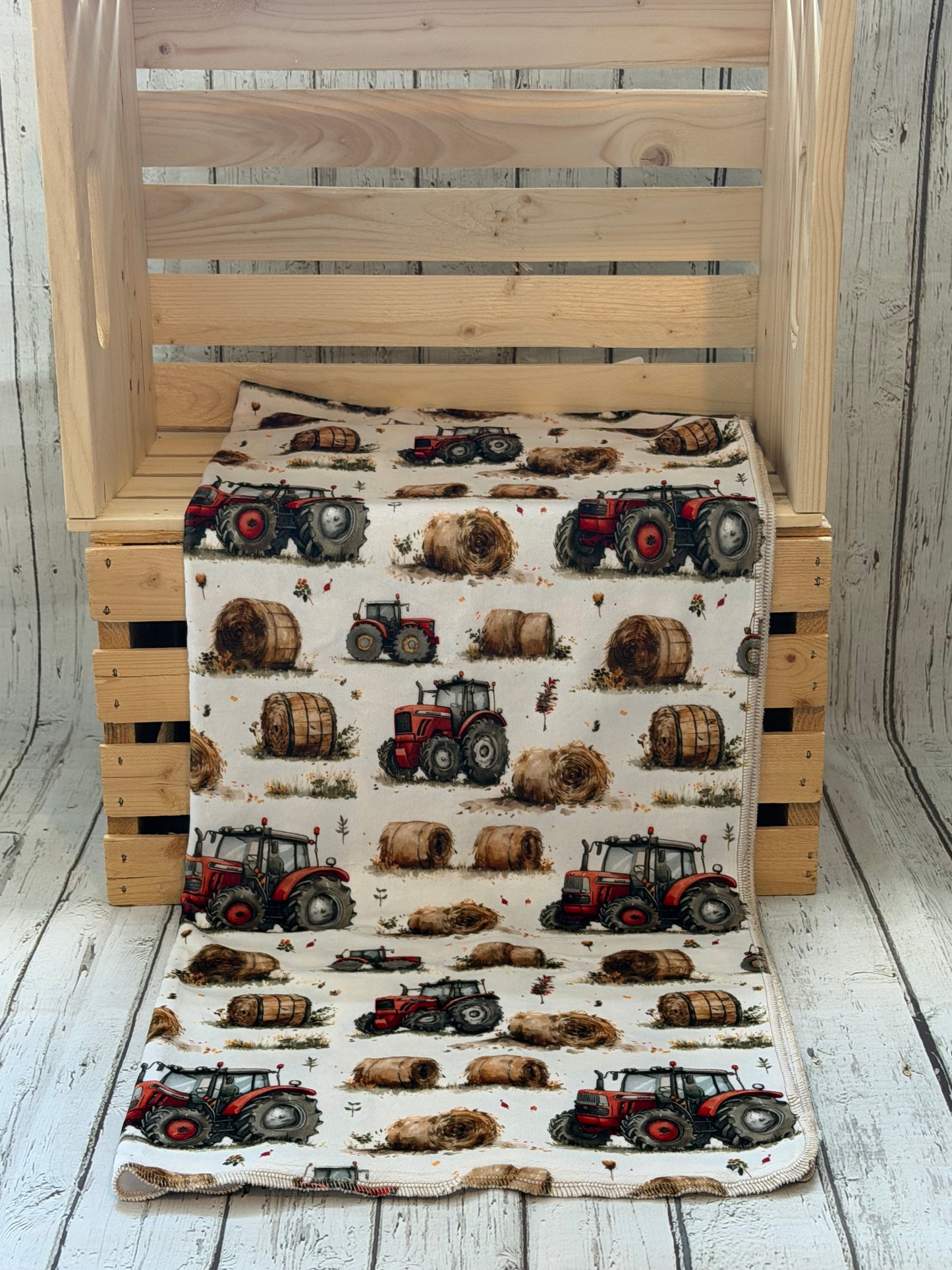 Couverture en squish Tracteur aux champs