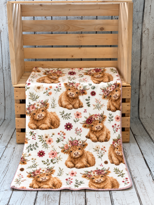 Couverture en squish Câlin Highland