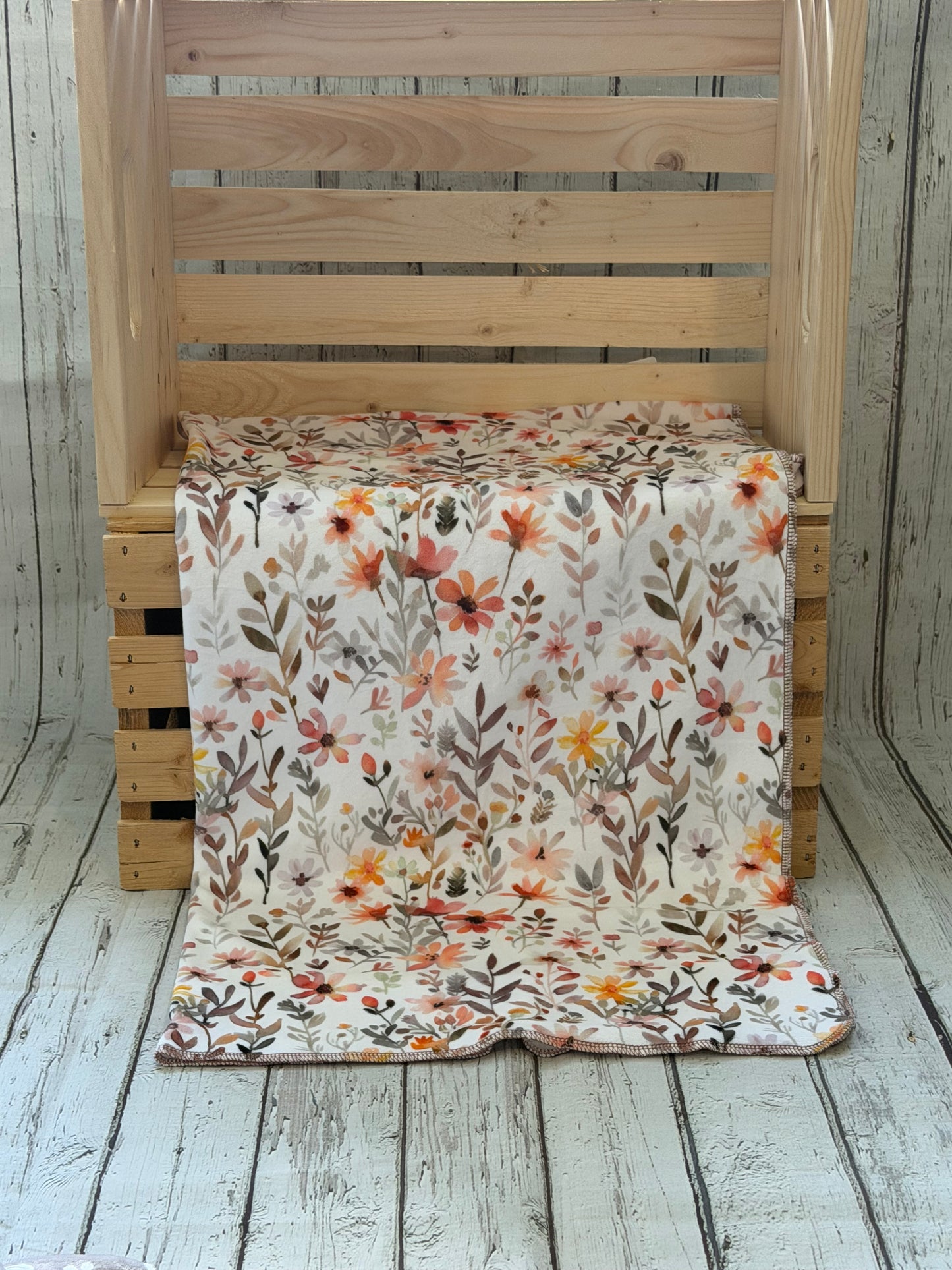 Couverture en squish Fleurs dans les champs