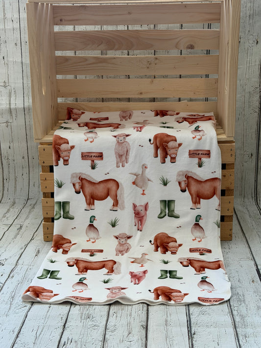 Couverture en squish Amis de la ferme