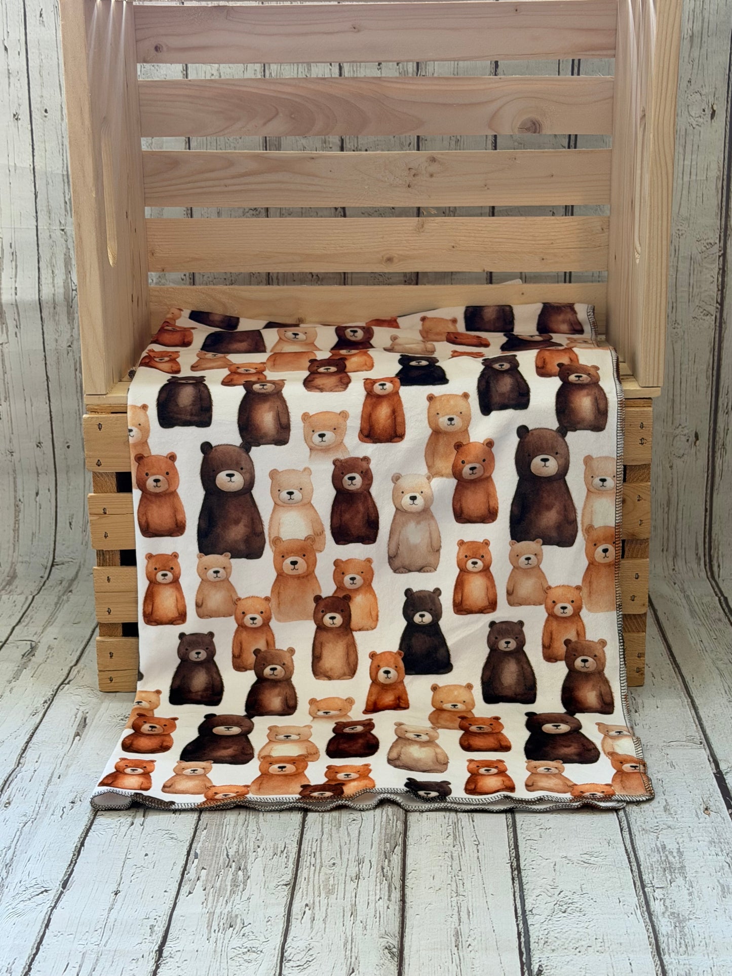 Couverture en squish Teddy bear