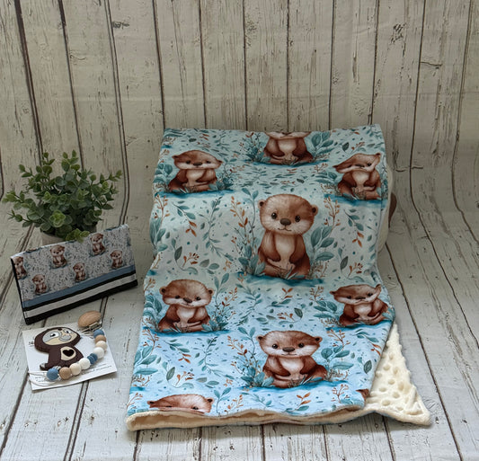 Ensemble cadeau  Bébé loutres