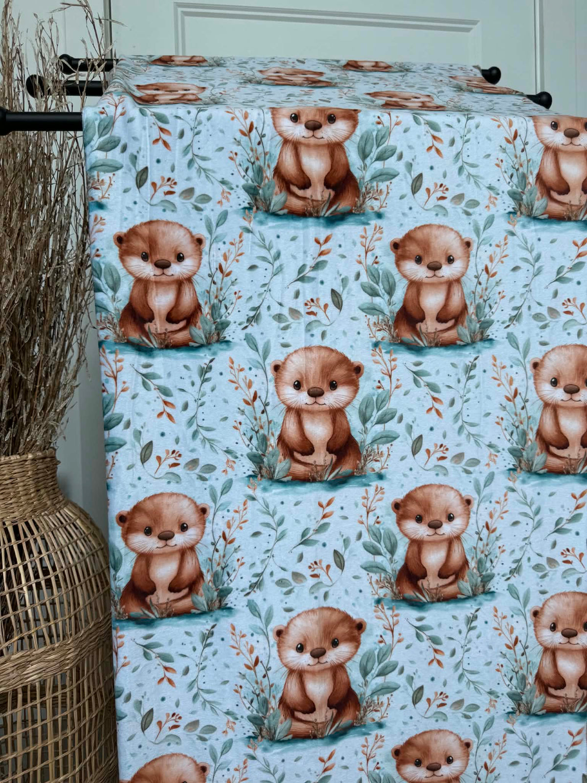 Couverture adulte en squish  Bébé Loutre