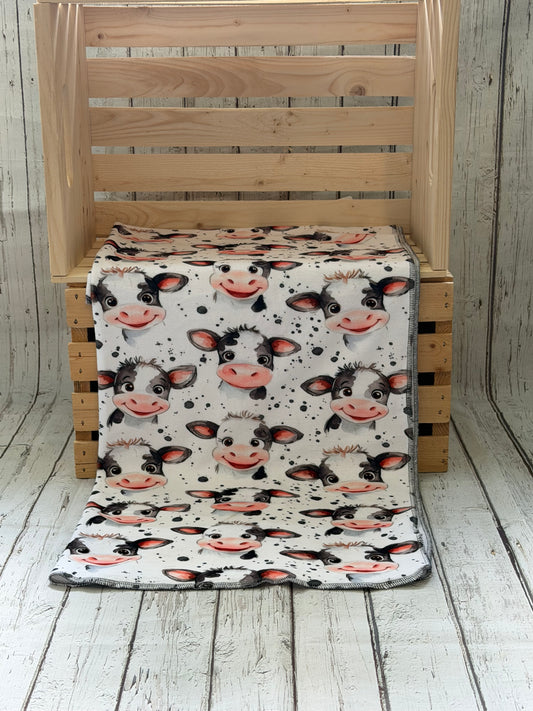 Couverture en squish Vache rigolote