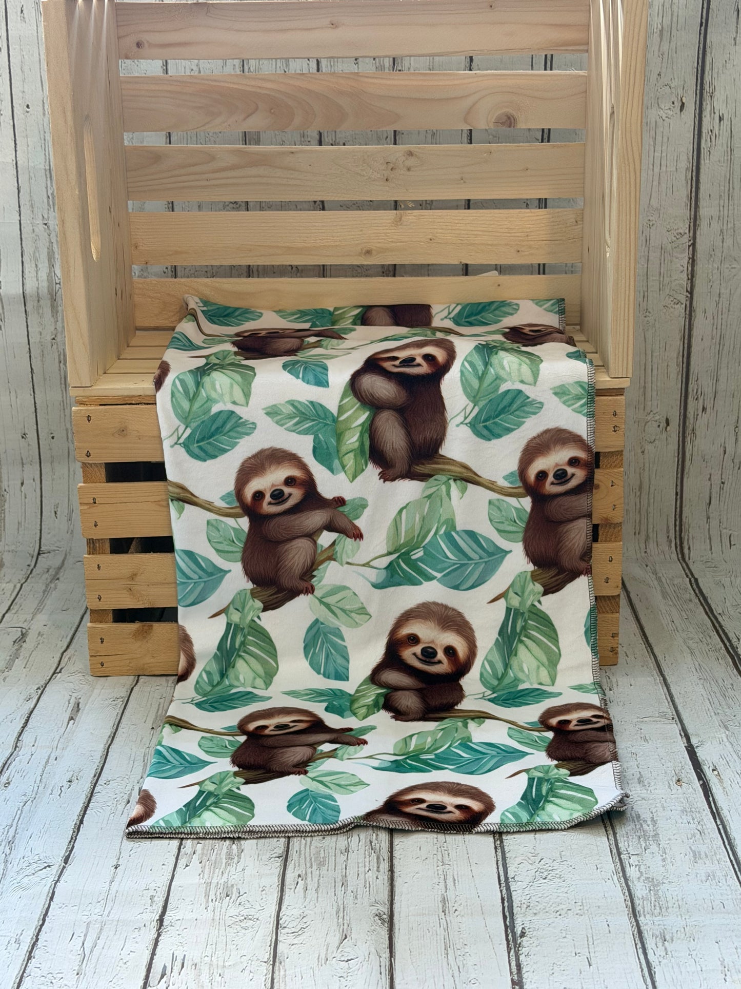 Couverture en squish Paresseux
