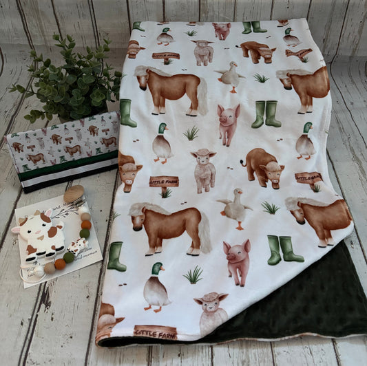 Ensemble cadeau amis de la ferme